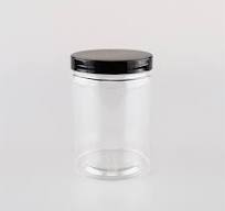 China 550ml Plastic Jars With Black Lids Manufacturers ...