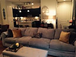At First Thought My Couch Was Too Big But Made It Work By Taking Off The Extended Section Of The Sectional Have A Fold Out Bed Home Decor Fold Out