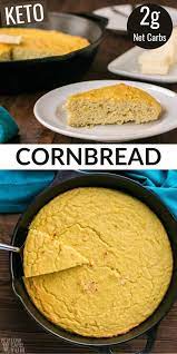 This Easy Coconut Flour Keto Cornbread Recipe Is Made With Just 5 Ingredients It S A Satisfying Low Carb Bread T Low Carb Meals Easy Corn Bread Recipe Recipes