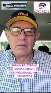 Barney Baltodano saluda a la Asociación Noel Areas Balmaceda #beisbol  #OrgullosNicaraguenses #nicaragua