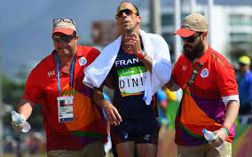 En tant que diffuseur des championnats du monde qui commencent vendredi à doha, france télévisions a été prévenu d'une possible annulation des courses longues distance de ce premier. Rio 2016 50 Km Marche Yohann Diniz Je Ne Savais Pas Ou J Etais Le Parisien