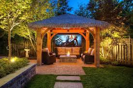 Setting up a backyard movie theater is easier than you think! How To Create An Entertaining Outdoor Movie Night