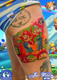 Viens tenir le salon de tatoo en son absence dans ce jeu d'artiste. Des Tattoos De Jeux Video Sur Valentin Graphicaderme Tatouage