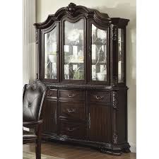 The china cabinet provides its owners with generous storage space. Cherry Wood China Cabinet Cabinet