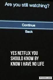 Check spelling or type a new query. Are You Still Watching Netflix Funny Quotes Watch Netflix Netflix