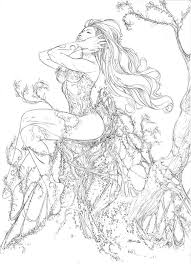 Fairies are a wonderful coloring subject. Poison Ivy Coloring Pages To Print