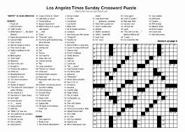 The most recent new york times crossword answers, are listed in the section below, also we included the answers for all the puzzles that were published over the last 7 days. Sunday Crossword Puzzle Printable Ny Times Syndicated Printable Crossword Puzzles Online