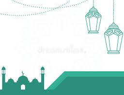Savesave pamflet pengajian.docx for later. Islamic Green Background With Mosque And Lanterns Stock Vector Illustration Of Banner Space 115850658