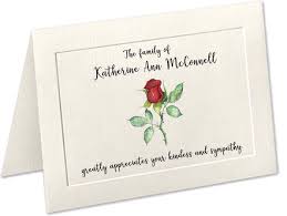 You will also need access to background images and graphics. Sympathy Acknowledgement Cards Funeral Thank You Cards Custom Funeral Cards Personalized Funeral Thank You Cards Embossed Panel Funeral
