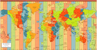 Las Historias De Doncel Los Husos Horarios Husos Horarios Mapa De Husos Horarios Horario