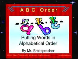 You'll file numbers in details: Putting Words In Alphabetical Order It S Easy Youtube