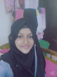 The happy Fathima, who became a self-confident woman.