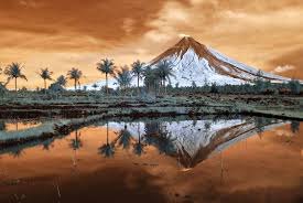 Philippines desktop wallpapers, hd backgrounds. Mountain Luzon Landscape Volcano Mount Cool Display Philippines Cute Amazing Hd Wallpaper Reflection Mayon Lovely Trees Nature Full Hd Wallpapers