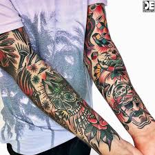 Rad Work Done By Pablo De Tattoolifestyle Tattoo Tattoos Traditiona Sleeve Tattoos Traditional Style Tattoo Classic Tattoo