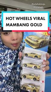Mambang Gold ada dalam beg oren guys.dapat protector sekali #kedaihobimaju  #hotwheels #diecast #hotwheelssilviagold #silvias15