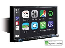 Use nav (google maps navigation), phone, ok google hands free, music, etc. Alpine X803d U 8 Touch Screen Navigation With Tomtom Maps Compatible With Apple Carplay And Android Auto
