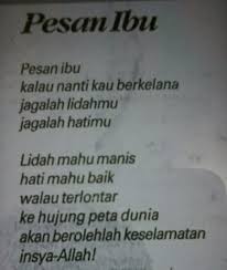 Meskipun dirimu manusia biasa bagiku engkaulah malaikatku yang tak pernah lelah membimbingku. Puisi Ibu Dari Nama Shinta Brainly Co Id