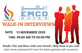 Emco is among the preferred mep service providers in doha, qatar and uae with expertise in providing facilities maintenance & management to industrial, commercial and residential complexes. Emco Qatar Walkin Interviews Cynosure365