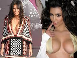Kim Kardashian flashes bare boobs covered by tape and reveals red carpet  secret - Mirror Online