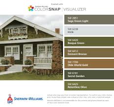 Paint Color Matching App Colorsnap Paint Color App Sherwin Williams Green House Exterior Exterior Paint Colors For House Sage Green House