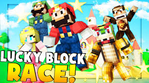 Just mine the lucky block, cross your fingers, and hope it will drop the items you need. Minecraft Mario Lucky Blocks Mario Luigi Peach Bowser Donkey Kong Mod Nintendo