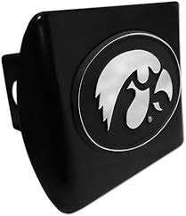 Amazon.com: University of Iowa Black Hitch Cover : Sports & Outdoors