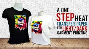 Sublimation Printing On Cotton Plastisol Ink For Epson Printer Part1 Youtube Heat Transfer Vinyl Shirts Transfer Paper T Shirt Printer