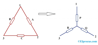 Three branches in an electrical network can be connected in numbers of forms but most common among them is either star or delta form. Network Theory Star To Delta Conversion Delta To Star Conversion