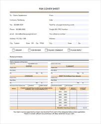 If the cover page does not already specify, it is wise to write that you are including the cover page in your fax. Free 19 Sample Fax Cover Sheet Templates In Pdf Ms Word