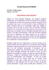 Don quijote de la mancha libro amazon. Doc Resumen Rescatando A Don Quijote Ricardo Larrea Academia Edu