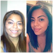 Antes y después Eloisa mujer poderosa felicidades muy bien 80% nutrición  20%ejercicio