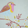 Blooming wall vintage fresh floral birds wallpaper wallpaper wall mural for livingroom bedroom kitchen bathroom, 20.8 in32.8 ft=57 sq.ft,multicolor. 3
