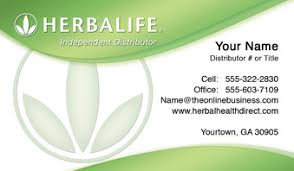 Herbalife is the easiest program to adopt. Herbalife Business Cards Free Shipping And Design No Additional Fees Apply