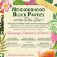 Neighborhood Block Party: Lakeview Villas event image