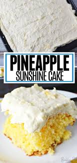 Pineapple Sunshine Cake In 2020 Easter Desserts Recipes Easter Dessert Recipes Cake Pineapple Dessert Recipes