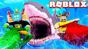 How to play jailbreak roblox game. Unspeakable And Moose Vs World S Biggest Shark Roblox Youtube