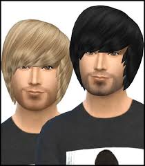 Simista: David Sims Emo Hairstyle for male retextured