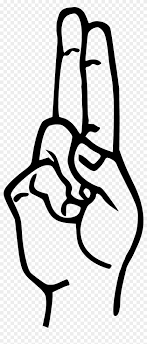 Check spelling or type a new query. Open Sign Language Letter U Free Transparent Png Clipart Images Download