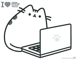 Get These Pusheen Coloring Pages And Have Fun With It Free Coloring Sheets Pusheen Coloring Pages Cute Coloring Pages Free Printable Coloring Pages