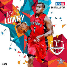 Kyle Lowry Eastern All Stars Starters 2015 Nba All Star Game In Nyc Toronto Raptors Raptors All Star