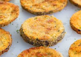 Prepare two dishes, one with beaten eggs and the other with the flour. Eggplant Parmesan The Cozy Cook