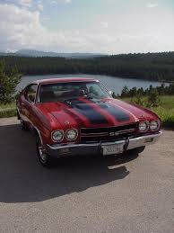 1970 Chevelle Ss Red And Black Pin On Vehicles