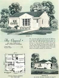 Free customization quotes for most home designs. Post War Housing See 35 Small Starter Homes From The 40s 50s Click Americana