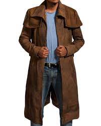 Ranger Duster Fallout 4 Ncr Ranger A7 Duster Coat William Jacket Black Leather Coat Mens Duster Coat Best Leather Jackets