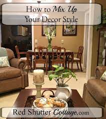 How To Mix Up Your Decor Style Red Shutter Cottage Decor Styles Red Shutters English Decor