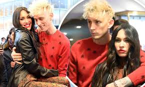 John krasinski / machine gun kelly. Megan Fox Is Carried Into Nbc Studios By Beau Machine Gun Kelly Ahead Of His Performance On Snl Daily Mail Online