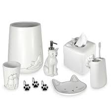 States food & beverage beverages foods inspirational quotes & sayings sports & sports teams people. New Cat Themed Bath Ensemble Bathroom Accessories Collection By Signature Ebay Simple Bathroom Decor Cat Bath Bathroom Accessories