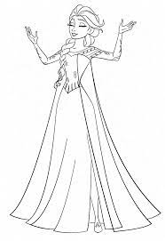 Un nouveau dessin à colorier de la reine des neige ainsi que sa petite sœur anna. 1001 Dessins Coloriage Pour Enfant A Imprimer Gratuitement Coloriage Elsa Coloriage Reine Des Neiges Coloriage Princesse