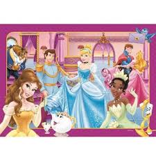 My daughter wanted a puzzle tray for her birthday. Disney Princess 35 Piece Jigsaw Puzzle Ballroom Bliss Thomas Online