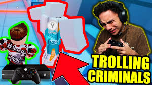 Trolling Criminals On Xbox In Jailbreak Roblox Jailbreak Youtube